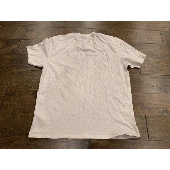 Guess Jeans Mens Guess Jeans Spellout White Short Sleeve T-Shirt Size M MEDIUM - Picture 3 of 8